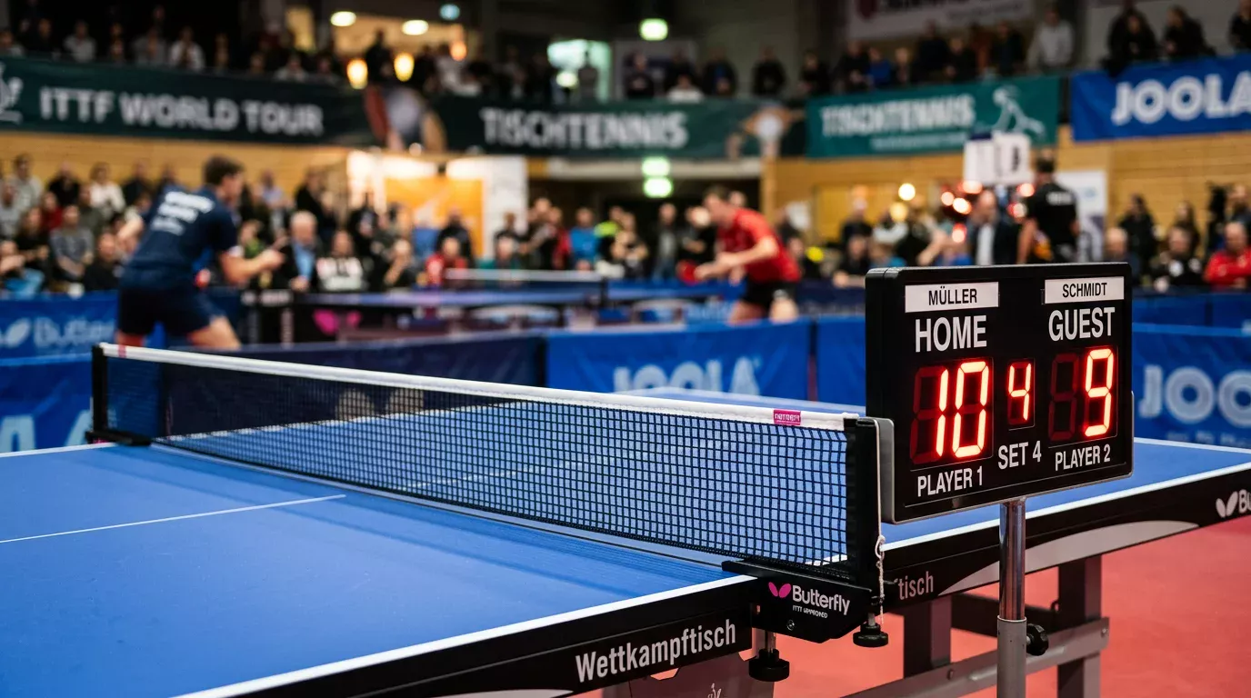 Über/Unter-Wetten im Tischtennis — Sätze und Punkte